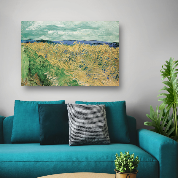 Tarweveld Met Korenbloemen - Vincent van Gogh poster