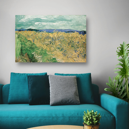 Tarweveld Met Korenbloemen - Vincent van Gogh poster