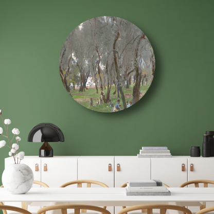 De Olijfgaard - John Singer Sargent forex muurcirkel