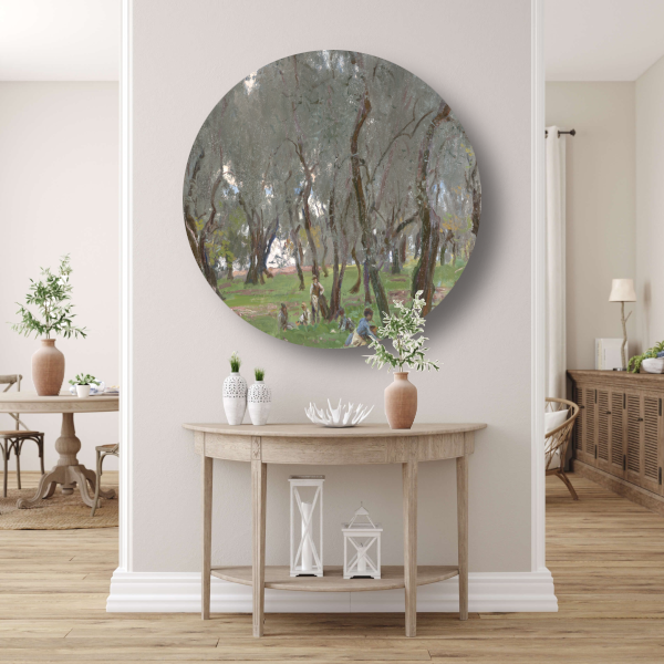 De Olijfgaard - John Singer Sargent forex muurcirkel