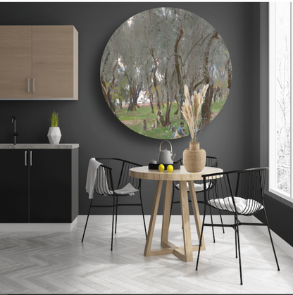 De Olijfgaard - John Singer Sargent forex muurcirkel