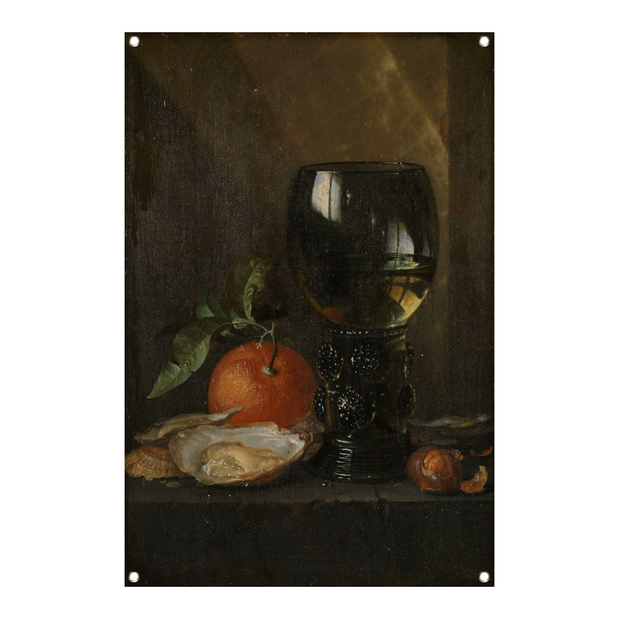 Oesters en wijn - Jan Davidsz. de Heem tuinposter