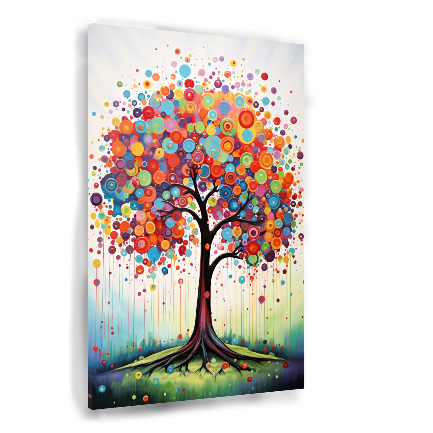 Kleurrijke Boom van Vrolijkheid Acrylglas