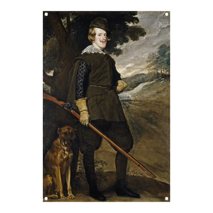 Filips IV als jager - Diego Velázquez tuinposter