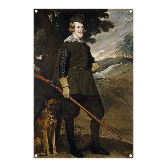 Filips IV als jager - Diego Velázquez tuinposter