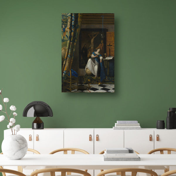 Allegorie van het katholieke geloof - Johannes Vermeer poster