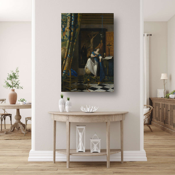 Allegorie van het katholieke geloof - Johannes Vermeer poster