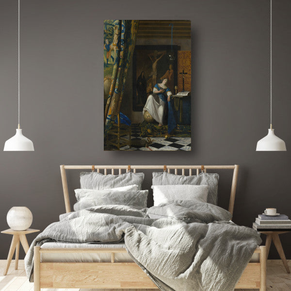 Allegorie van het katholieke geloof - Johannes Vermeer poster