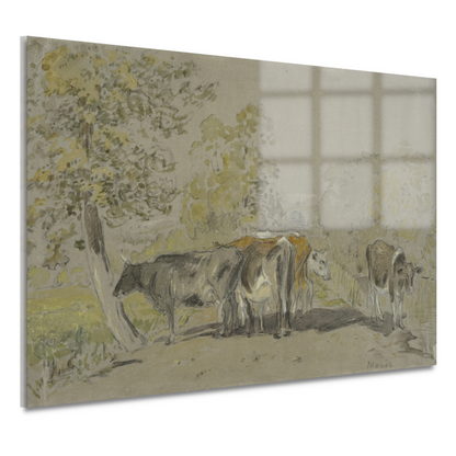 Landschap met vee - Anton Mauve acrylglas