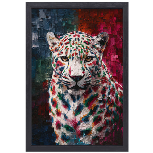 De Essentie van Kleur en Emotie canvas met baklijst