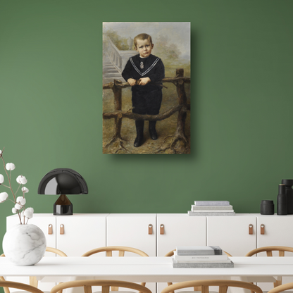 Portret van een kleine jongen - Piet Mondriaan Acrylglas