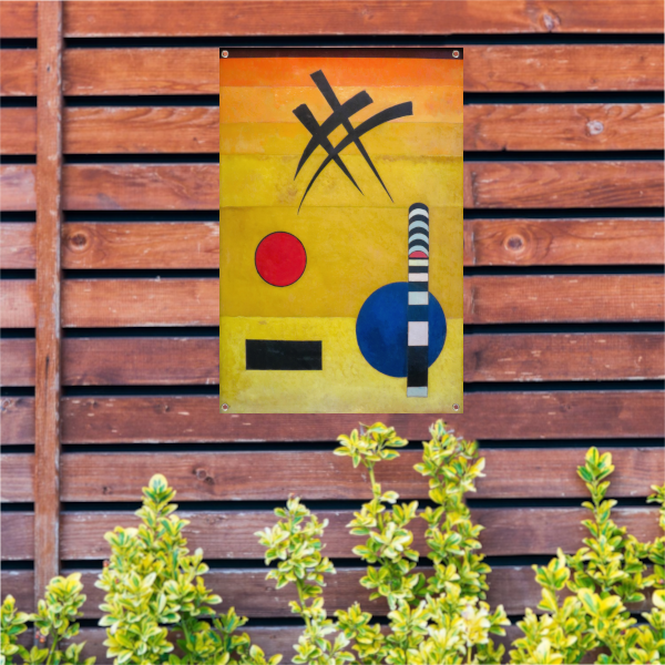 Teken - Wassily Kandinksy tuinposter