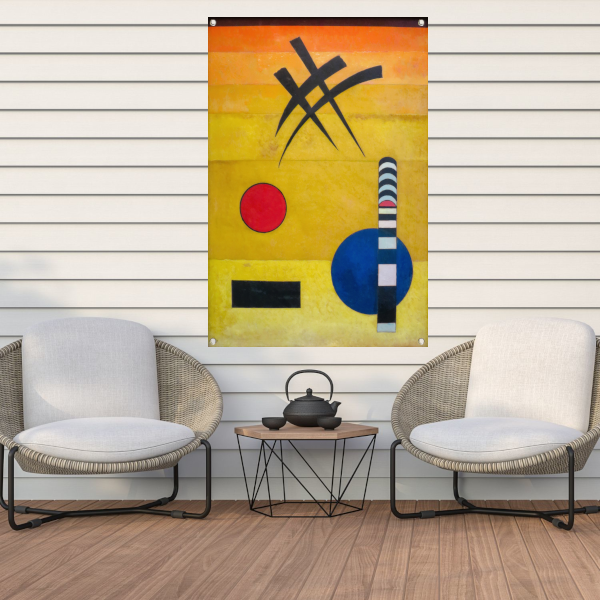Teken - Wassily Kandinksy tuinposter
