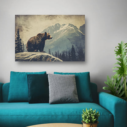 Geometrisch zwart-wit ontwerp met strakke lijnen   acrylglas