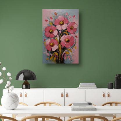 Bloeiende Schoonheid in Moderne Impressionisme poster