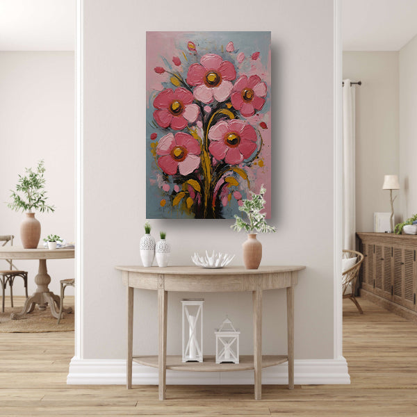 Bloeiende Schoonheid in Moderne Impressionisme poster