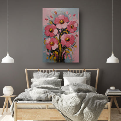 Bloeiende Schoonheid in Moderne Impressionisme poster