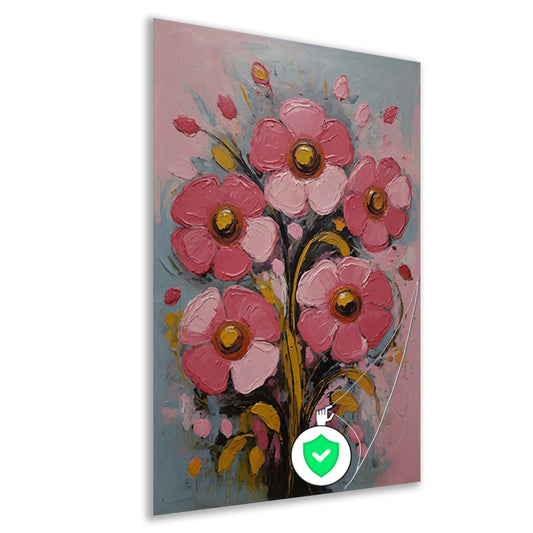 Bloeiende Schoonheid in Moderne Impressionisme poster