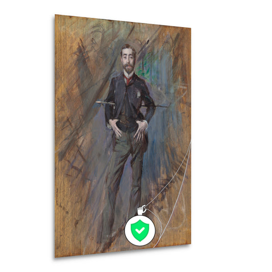 Portret van John Singer Sargent - Giovanni Boldini poster