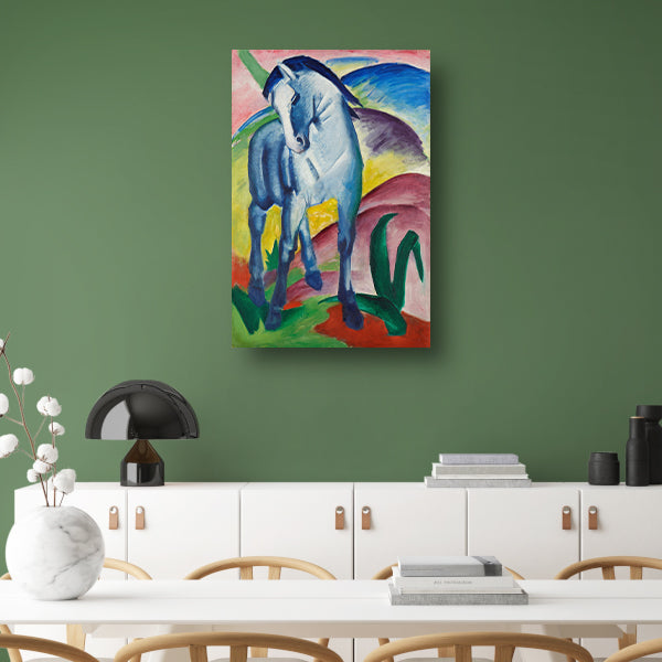 Blaues Pferd I - Franz Marc poster