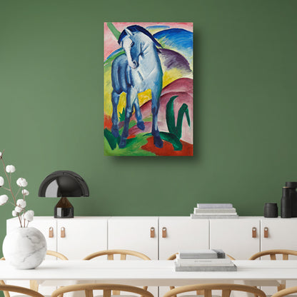 Blaues Pferd I - Franz Marc poster