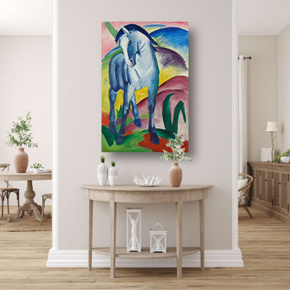 Blaues Pferd I - Franz Marc poster