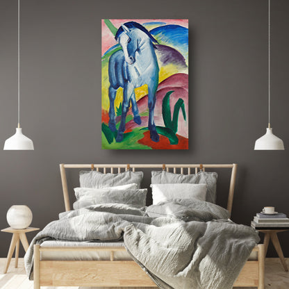 Blaues Pferd I - Franz Marc poster