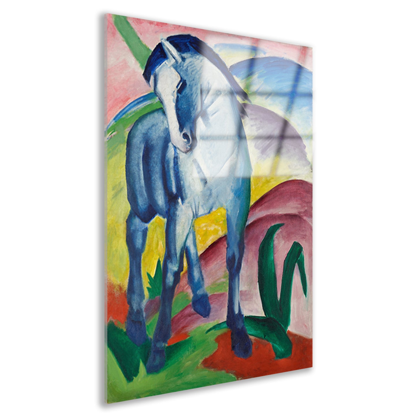 Blaues Pferd I - Franz Marc Acrylglas