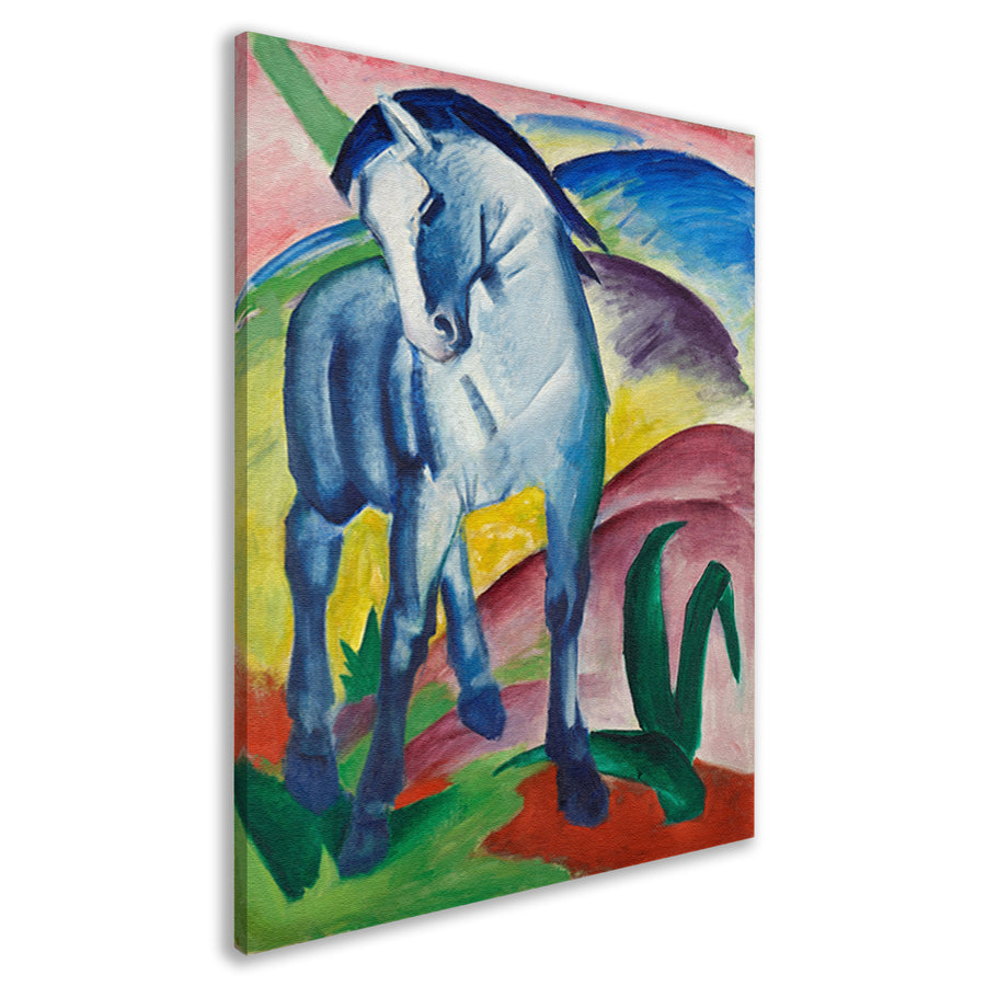 Blaues Pferd I - Franz Marc canvas