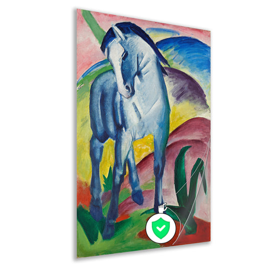 Blaues Pferd I - Franz Marc poster