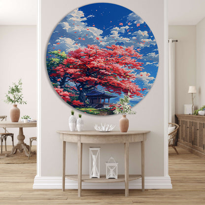 Bloesemparadijs in Japanse tuin forex muurcirkel