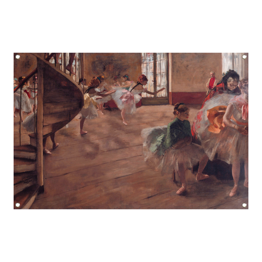 Balletrepetitie - Edgar Degas tuinposter