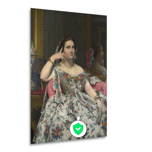 Madame Moitessier - Jean-Auguste-Dominique Ingres poster