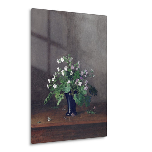 Vaas met bloemen - Léon Bonvin Acrylglas