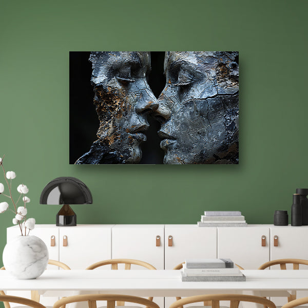 Liefdevolle omhelzing canvas