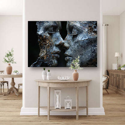 Liefdevolle omhelzing canvas