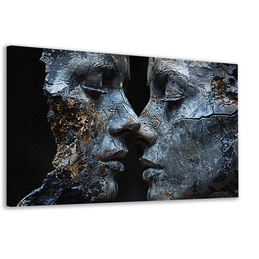 Liefdevolle omhelzing canvas