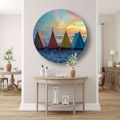 Minimalistische Strandtenten forex muurcirkel