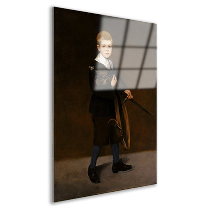 Jongen met een zwaard - Édouard Manet Acrylglas