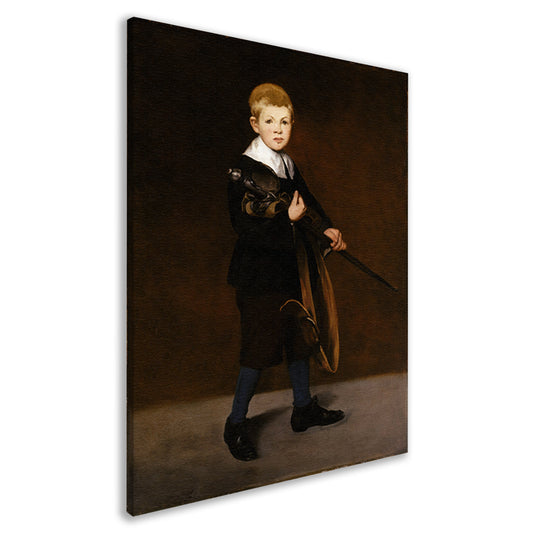 Jongen met een zwaard - Édouard Manet canvas