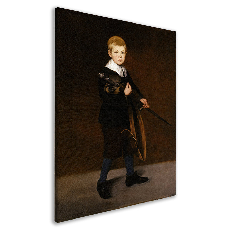 Jongen met een zwaard - Édouard Manet canvas