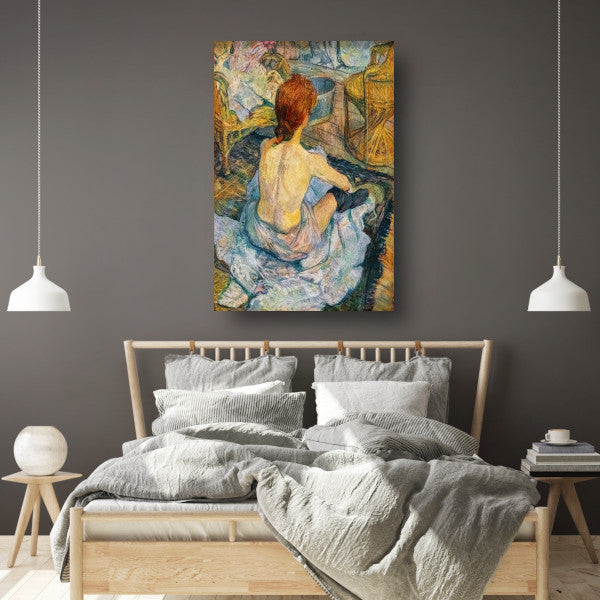 Roodharige - Henri de Toulouse-Lautrec poster