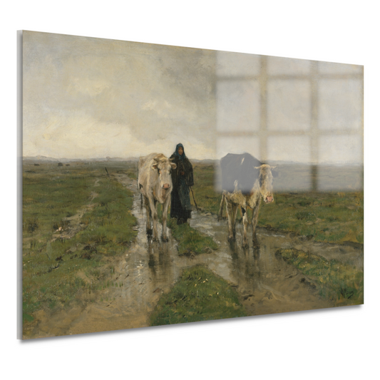 Veranderend weiland - Anton Mauve acrylglas