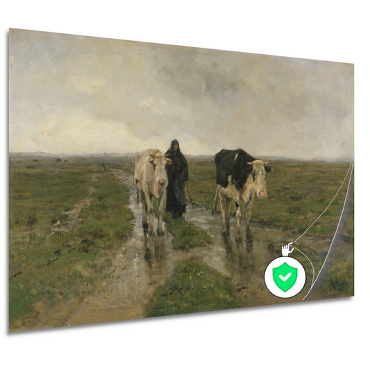 Veranderend weiland - Anton Mauve poster