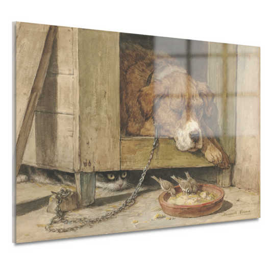 Gevaarlijke grond - Henriëtte Ronner acrylglas