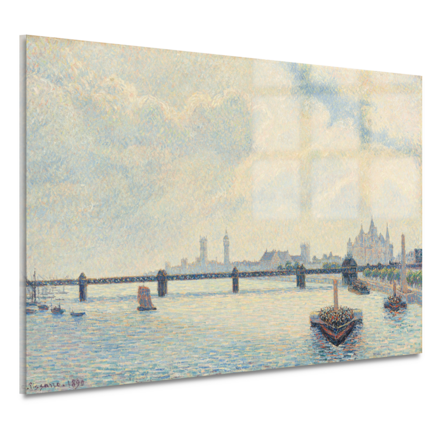 Charing Cross Bridge, Londen - Claude Monet acrylglas