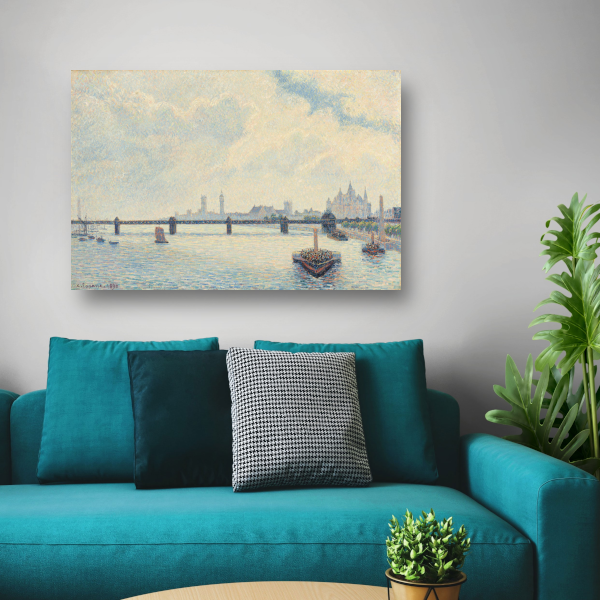 Charing Cross Bridge, Londen - Claude Monet acrylglas