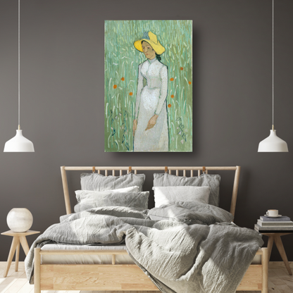 Meisje in het wit - Vincent van Gogh canvas