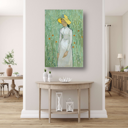 Meisje in het wit - Vincent van Gogh poster