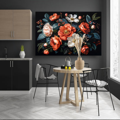 Abstract lijnencompositie poster